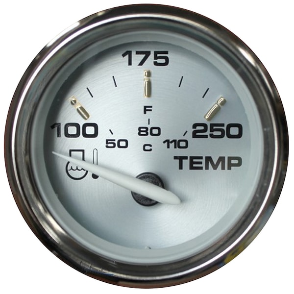 Faria Beede Instruments Kronos 2" Water Temperature Gauge (100-250 F) 19003 - main